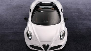 Alfa Romeo 4C Spider front