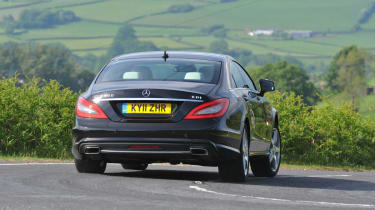 Mercedes CLS 350 CDI rear tracking