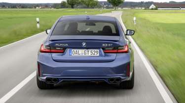 BMW Alpina B3 - rear tracking 