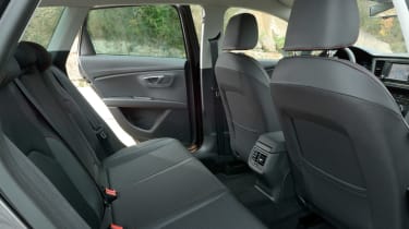 SEAT Leon ST estate 2.0 TDI rear seats