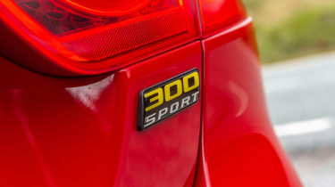 Jaguar XE 300 Sport - 300 Sport badge