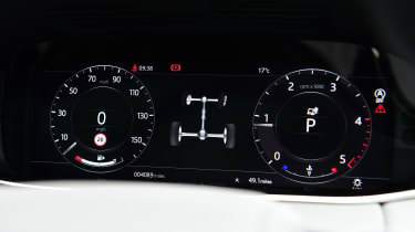 Range Rover Evoque - dials