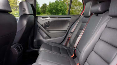 VW Golf GTI Edition 35 rear seats