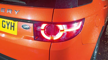 Land Rover Discovery Sport long-term - fifth report rear light
