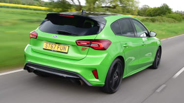 Ford Focus ST Track Pack - rear tracking