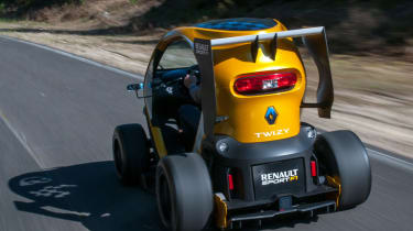 Renault Twizy F1 rear action 2