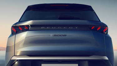 New Peugeot 5008 seven-seat SUV - rear details