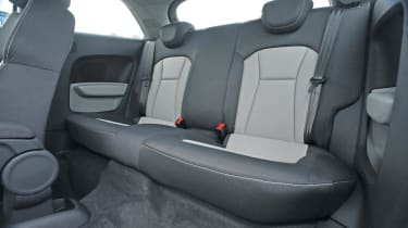 Audi A1 TDI Sport rear seats