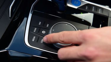 BMW iX3 - iDrive rotary control