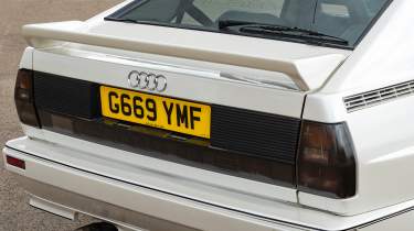 Audi Quattro - rear end