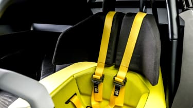 Vauxhall Corsa GSE Vision Gran Turismo concept seat