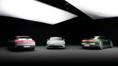 Porsche Taycan facelift - range 2