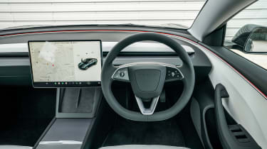 Tesla Model 3 - steering wheel