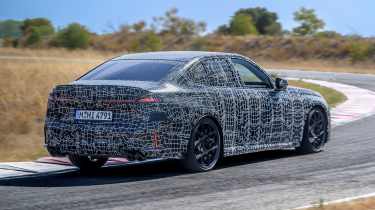 New BMW 3 Series petrol - rear cornering