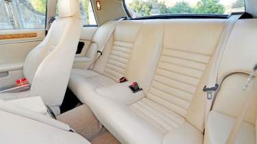 Jaguar XJS - rear seats