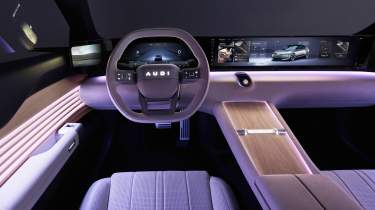 Audi E Concept - interior