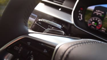 Audi A8 55 TFSI - steering wheel detail
