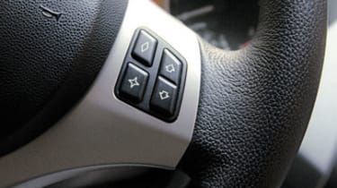 BMW 120d SE steering wheel