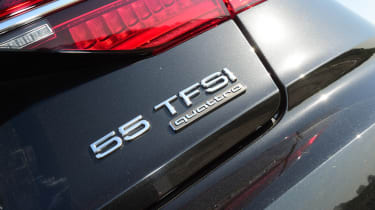 Audi A8 55 TFSI - 55 TFSI badge