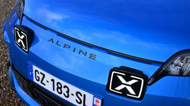 Alpine A290 GTS - front detail