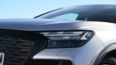 Audi Q4 e-tron - head light detailAudi Q4 e-tron