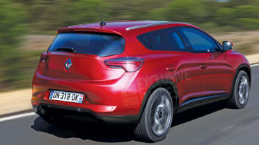 Renault Kadjar rendering - rear