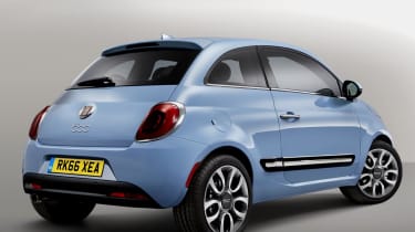Fiat 500 2016 rear