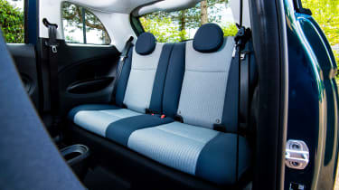 Fiat 500 - rear seats