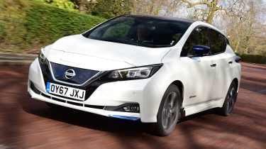 Nissan Leaf - front tracking