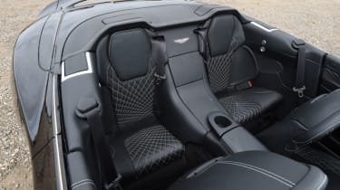 Aston Martin Vanquish S Volante - rear seats