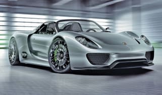 Porsche 918 Spyder front three-quarters