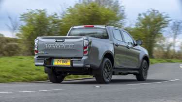 New Isuzu D-Max EV - rear tracking 