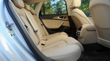 Audi A6 Avant rear seats