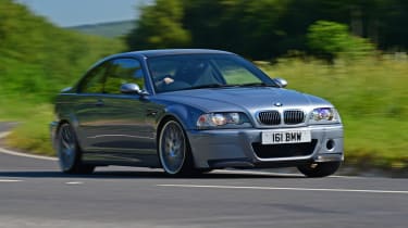 BMW M3 CSL - front cornering