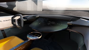 Lancia Pu+Ra HPE concept car cabin