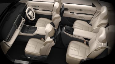 Toyota Century SUV - interior seats