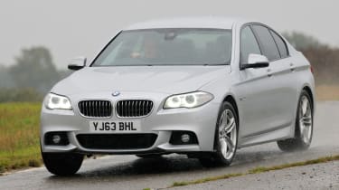 BMW 5 Series saloon 2013 front action