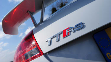 Audi TT RS Plus badge
