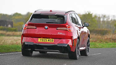 BMW X3 30e xDrive M Sport - rear cornering