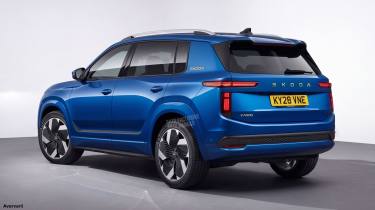 Skoda Karoq exclusive image - rear