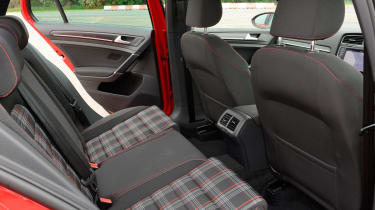 VW Golf GTI Performance Pack rear seats