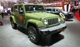 Jeep 75th Anniversary Geneva - Wrangler front three quarter