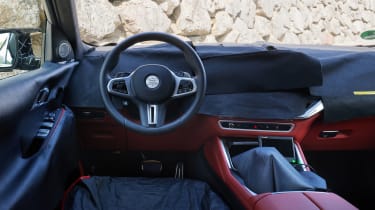 BMW XM prototype - dash