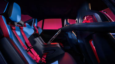 BMW M Concept Neue Klasse - rear seats