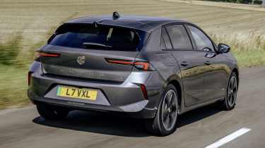 Vauxhall Astra - dynamic rear 3/4