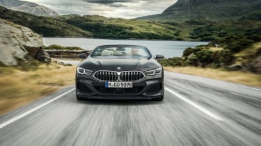 BMW 8 Series Convertible - full front action
