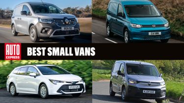 Best small vans - header image