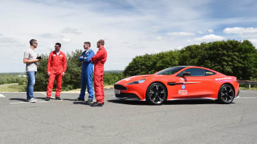 Red Arrows Aston Martin - interview