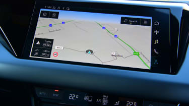 Audi RS e-tron GT - infotainment screen