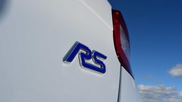 Ford Focus RS first UK drive - badge
